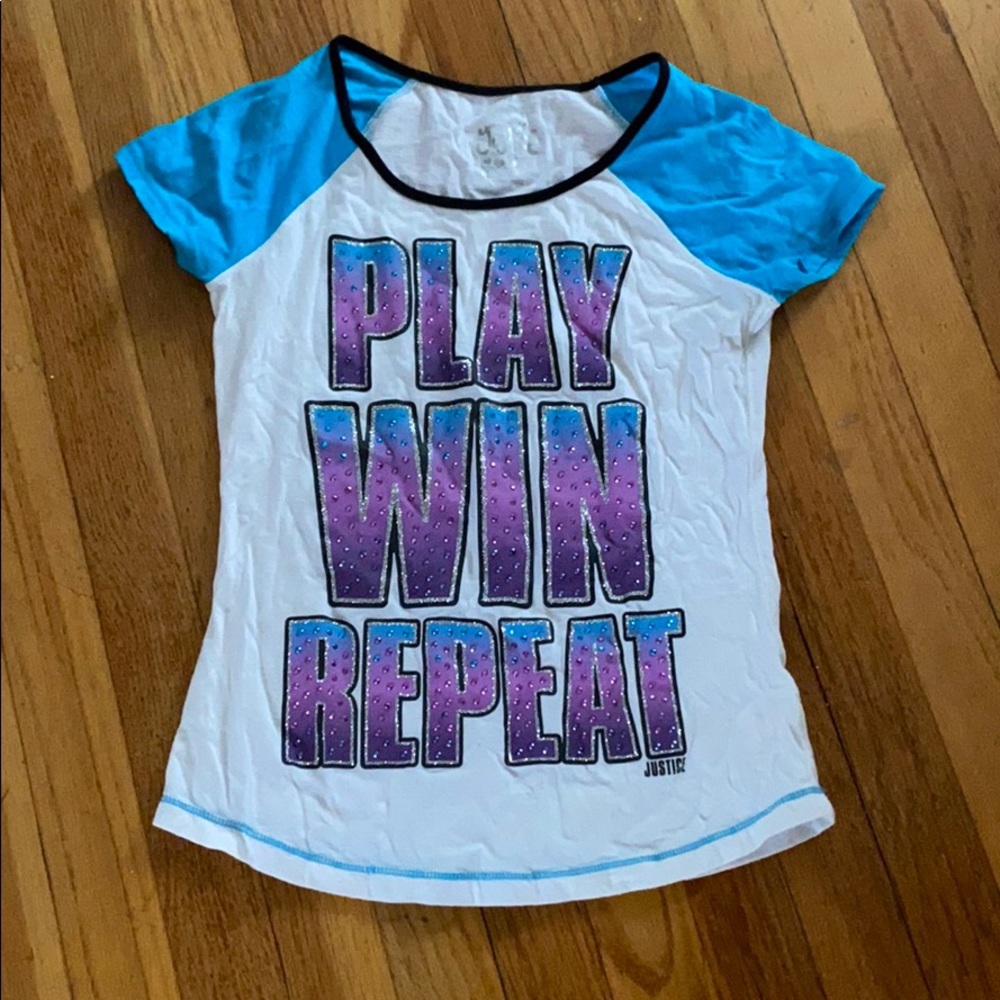 Girls justice shirt